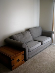 frumpy couch cushion