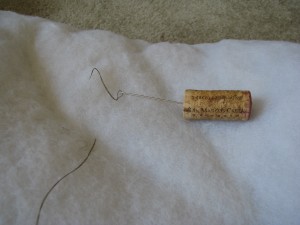 fix a frumpy couch without an upholstery needle