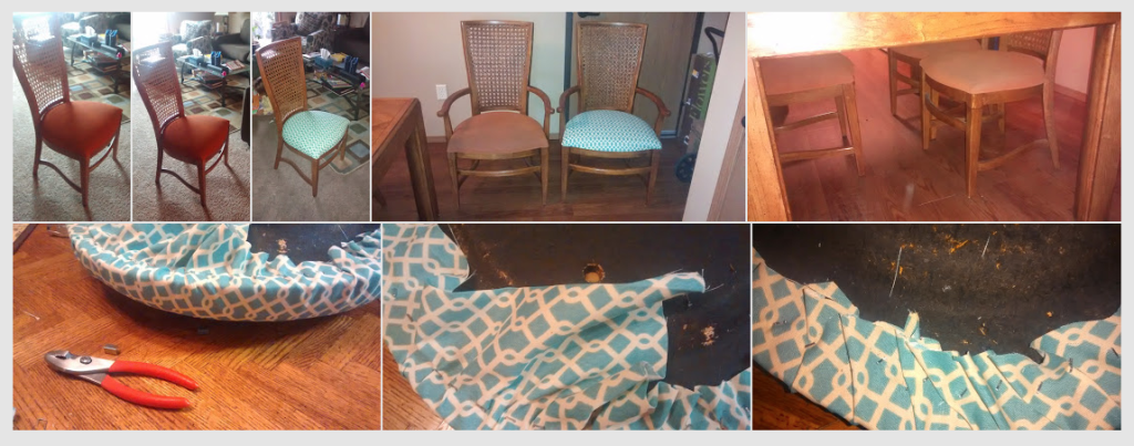 reupholstering chairs